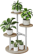 4-Tier Plant Stand Indoor Outdoor Corner Tiered Holder Shelf Display Rack