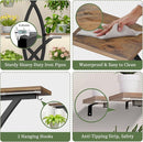 8-Tier Indoor Plant Stand with Grow Lights, Storage Drawer & Hooks – 65-Inch Tall Plant Shelf