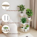 4-Tier Plant Stand Indoor Outdoor Corner Tiered Holder Shelf Display Rack