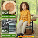 4-Tier Corner Plant Stand – Tall Metal & Wood Plant Shelf Holder