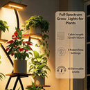 8-Tier Indoor Plant Stand with Grow Lights – Lighted Plant Shelf