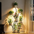 8-Tier Indoor Plant Stand with Grow Lights – Lighted Plant Shelf