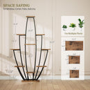 10-Tier Indoor Plant Stand with Grow Lights – Tall Plant Shelf