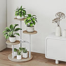 4-Tier Plant Stand Indoor Outdoor Corner Tiered Holder Shelf Display Rack