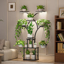 8-Tier Indoor Plant Stand with Grow Light – 60-Inch Tall Plant Shelf