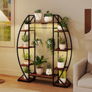 10-Tier Indoor Plant Stand with Grow Lights – 63-Inch Tall Plant Shelf