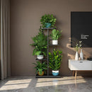 4-Tier Metal Plant Stand – Indoor & Outdoor Flower Pot Display Shelf