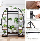 10-Tier Indoor Plant Stand with Grow Lights – 63-Inch Tall Plant Shelf