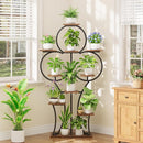 63-Inch Tall Indoor Plant Stand with Grow Lights – 10-Tier Plant Display Shelf