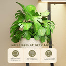 10-Tier Indoor Plant Stand with Grow Lights – Tall Plant Shelf